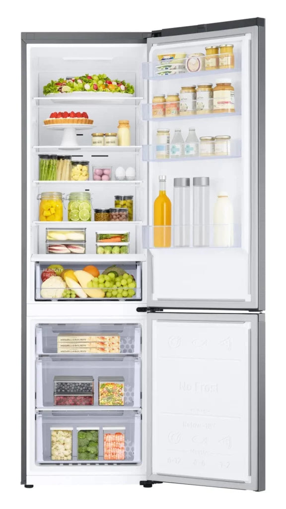 Samsung RB38C600CS9/EF Ecoflex AI 200cm 390L Fridge-Freezer