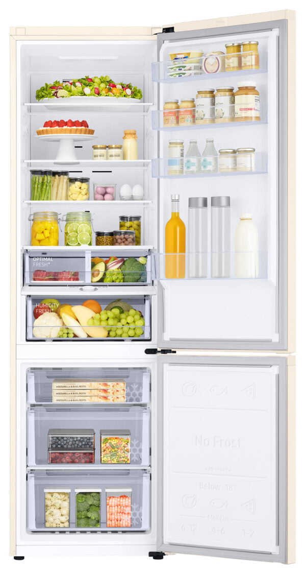 Samsung RB38C603DEL/EF Ecoflex AI 200cm 390L Fridge-Freezer