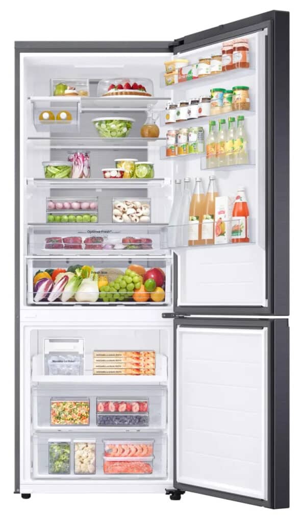 Samsung RB53DG706AB1EF 75cm 538L SmartThings AI Combi Fridge-Freezer – Black