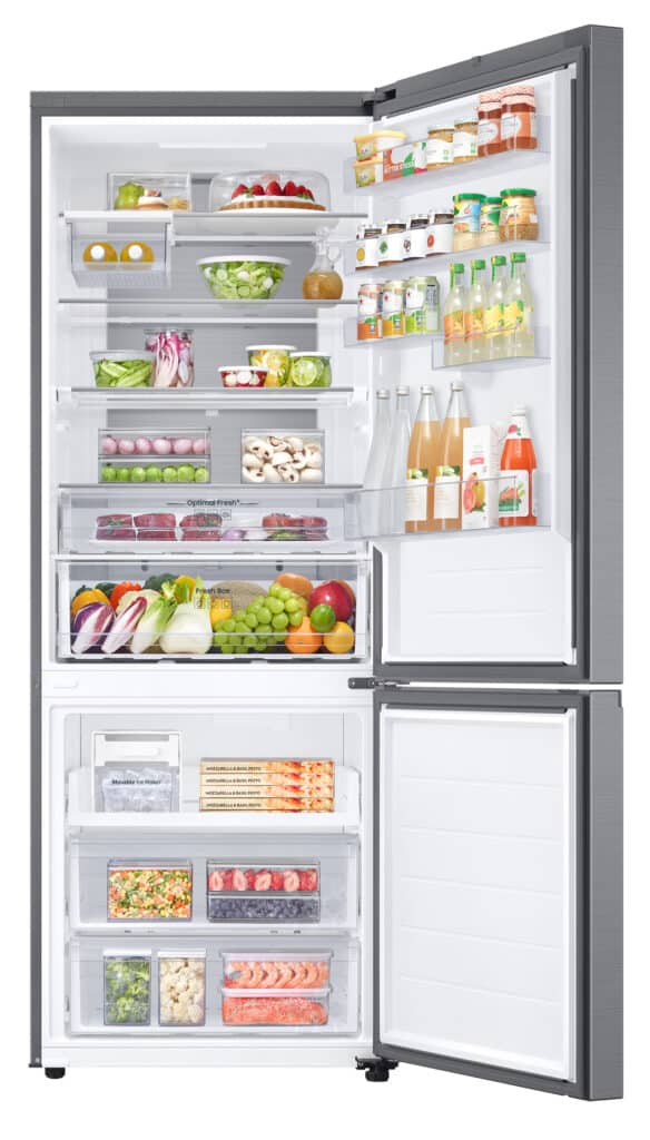 Samsung RB53DG706CS9EF 75cm 538L SmartThings AI Combi Fridge-Freezer – Stainless Steel