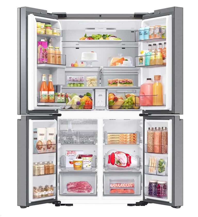 Samsung RF65DG9H0ESREF 636Ltr French Style Family Hub AI Fridge Freezer