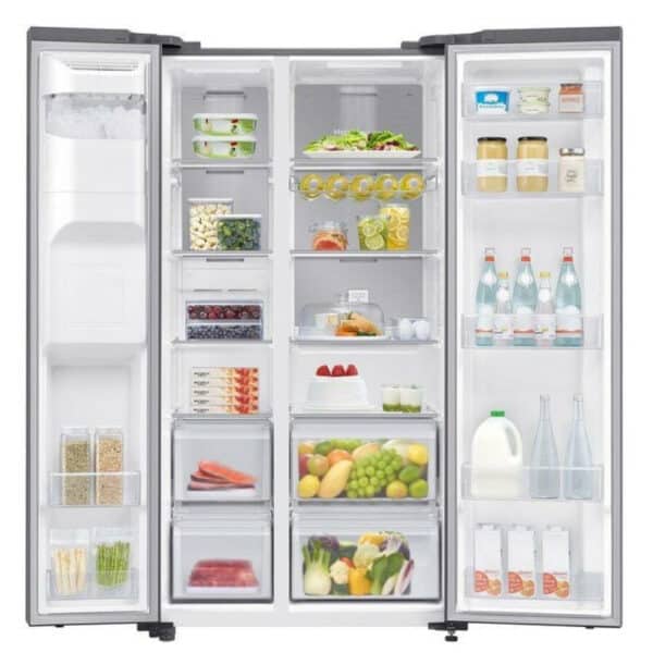 Samsung RS65DG54M3SLEF Air Space AI American Style Fridge Freezer