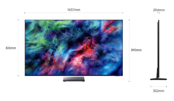 Samsung Vision AI MRE65R95HATXZT 65″ Micro RGB R95H 4K Smart TV