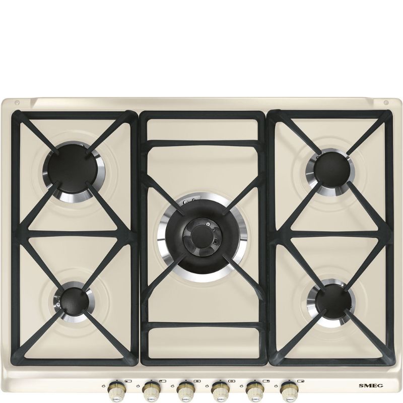 Smeg Gas Hob 70/75 cm Cortina Aesthetic
