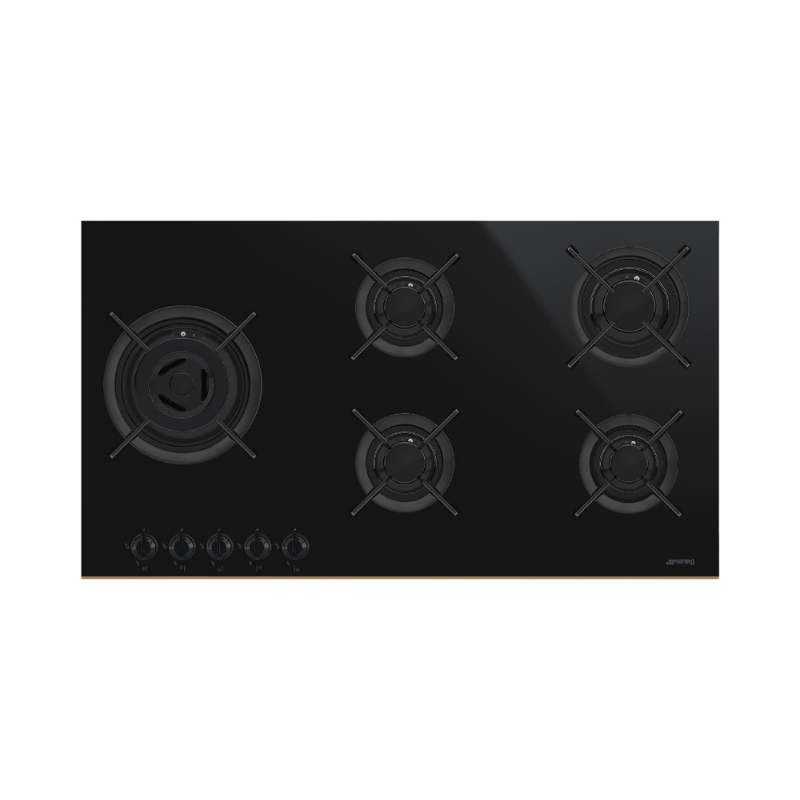 Smeg Gas Hob 90 cm Dolce Stil Novo Aesthetic