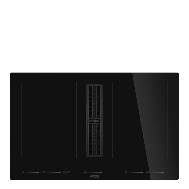Smeg HOBD Induction hob with integrated hood 80 cm Universale Aesthetic