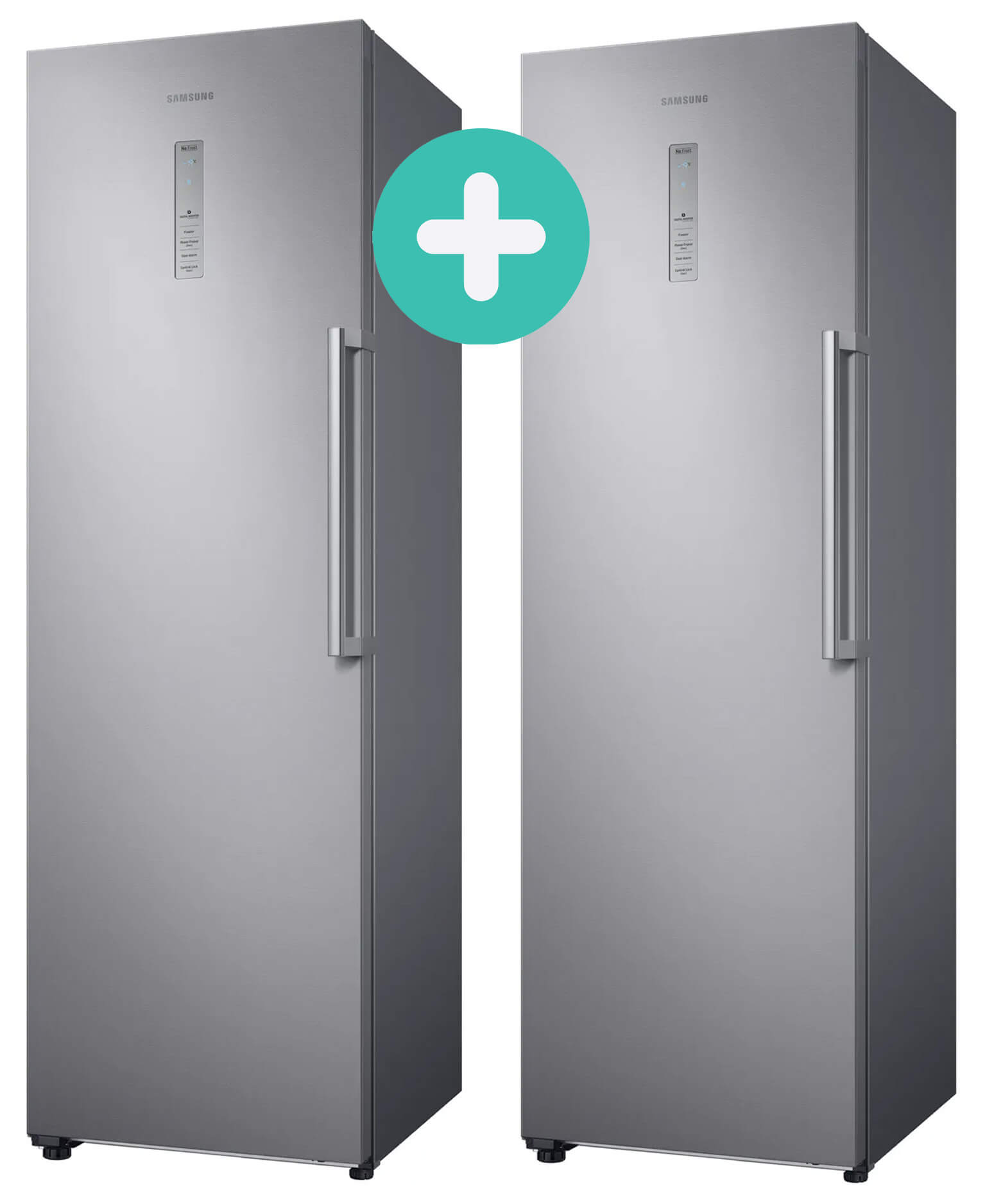 Samsung RR39M7140SA Fridge + RZ32M7125SA Freezer Bundle