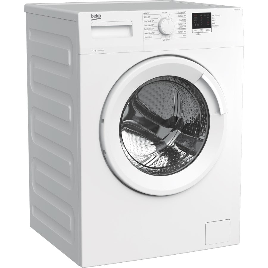 Beko 7 Kg Washing Machine 1200 rpm #WTK72011W