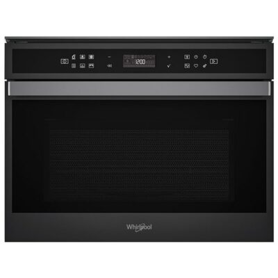 Whirlpool W Collection W6 Built In Microwave Oven, 40L, Graphite