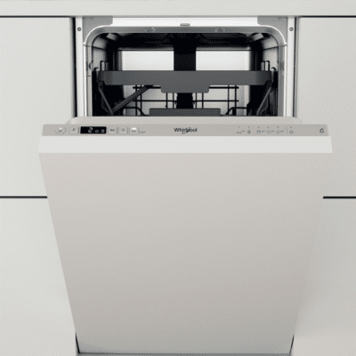 Whirlpool Built In Slim Dishwasher, 6 Prog, 6TH SENSE, 45CM SKU: WHWSIC3M27CUK