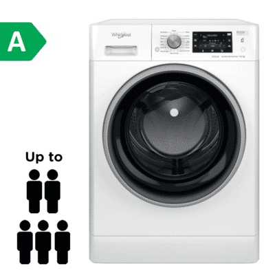 Whirlpool FFD10469BSVUK Washing Machine 10KG 1400RPM, FreshCare+, 6th SENSE Technology :  ZE WHFFD10489BSVUK