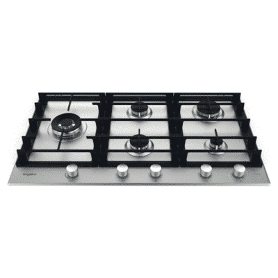 Whirlpool Gas Hob 86CM, Stainless Steel SKU: WHGMWL928/IXL
