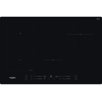 Whirlpool Induction Hob, 77CM, 4 Zones SKU: WHWLS3777/NE