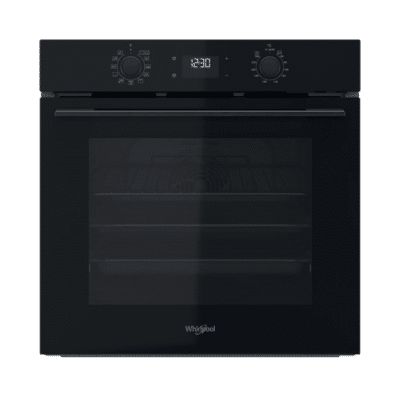 Whirlpool OMK58HU1B Built In Electric Oven, 71L, Telescopic Rail, Black SKU: WHOMK58HU1B