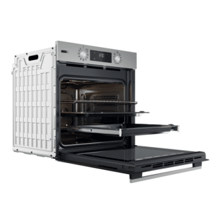 Whirlpool OMSK58HU1SX Built In Electric Oven, 71L, Telescopic Rail, Electronic Control, Steam+, Inox SKU: WHOMSK58HU1SX