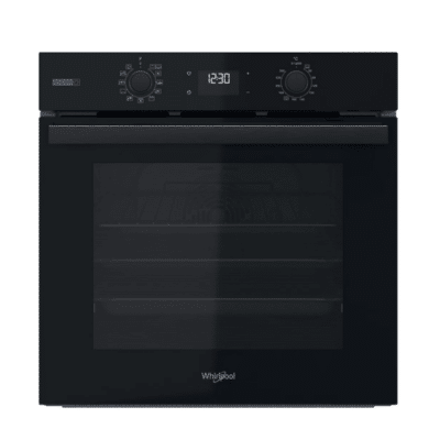Whirlpool OMSR58CU1SB Built In Electric Oven, 71L, Telescopic Rail, Steam+, Black SKU: WHOMSR58CU1SB