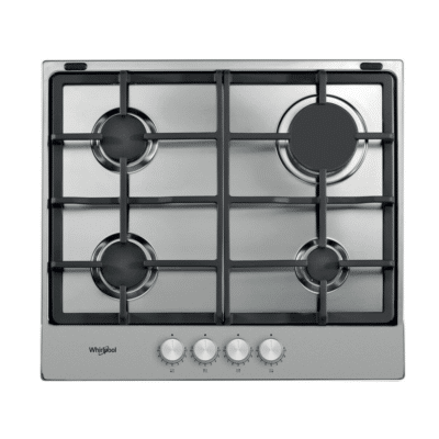 Whirlpool TGML 660 IX Gas Hob 60CM, 4 Burners SKU: WHTGML660/IX