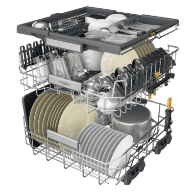 Whirlpool W8I HF58 TU UK Built In Dishwasher, 8 Prog, Energy Rating: B, 6TH SENSE SKU: WHW8IHF58TUUK