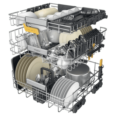 Whirlpool W8I HP42 L UK Built In Dishwasher, 10 Prog, Energy Rating: C, 6TH SENSE SKU: WHW8IHP42LUK