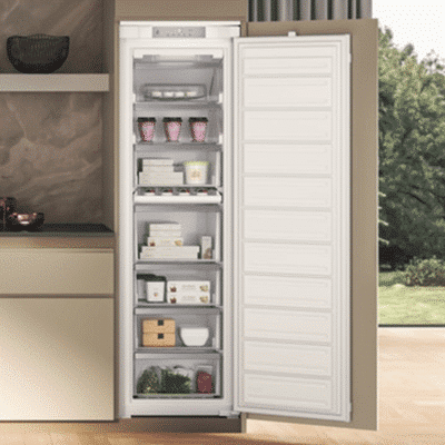 Whirlpool WHSD18F023C1 Built In Freezer 177CM, NoFrost, 6TH SENSE, Side by Side Freezer SKU: WHWHSD18F023C1