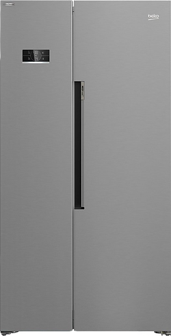 Beko Freestanding American Fridge Freezer in Stainless Steel SKU: GN163140XBN
