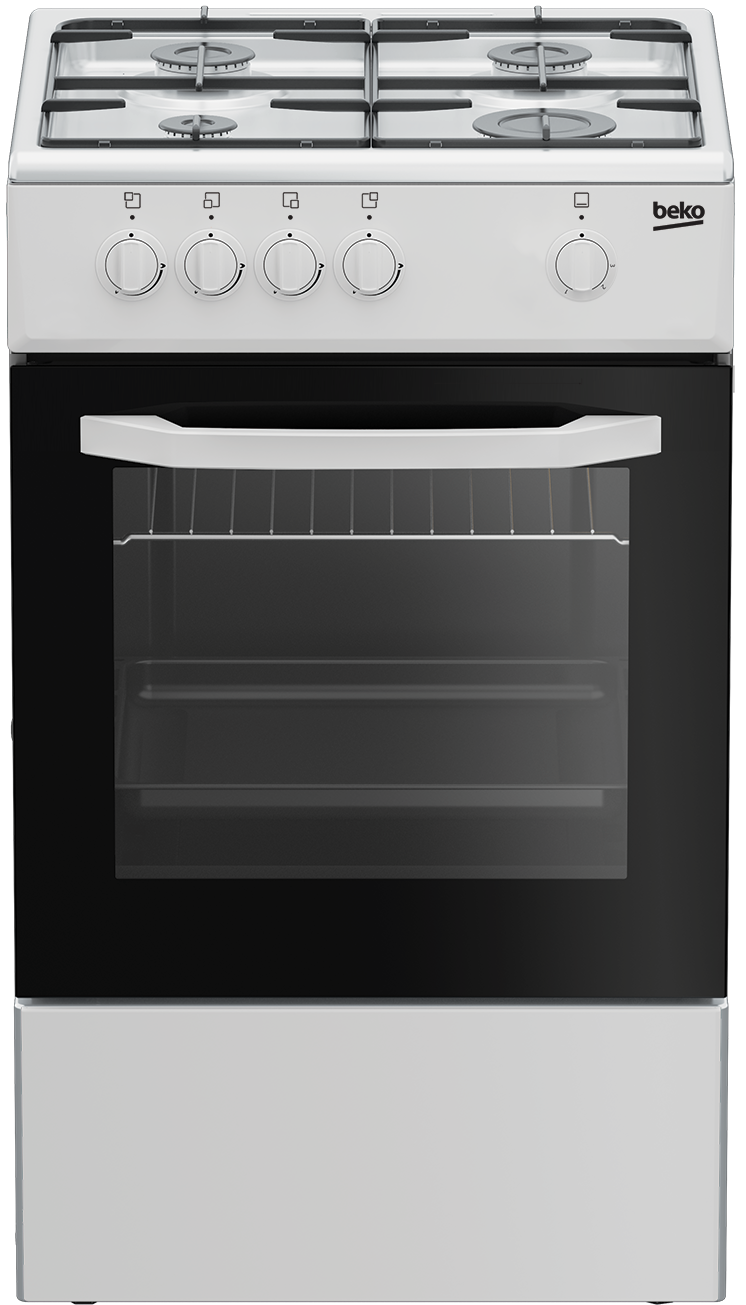 Beko CSG42001FW 50cm Freestanding Gas Cooker – White