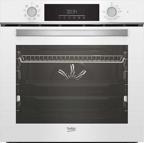 Beko Built-In Oven 8 Function 60cm 72L White SKU: BBIM14300WMS