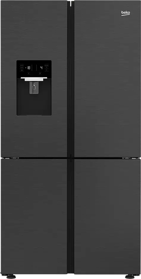 Beko French Doors with Disp Dark Inox GN1426240ZDXBRN
