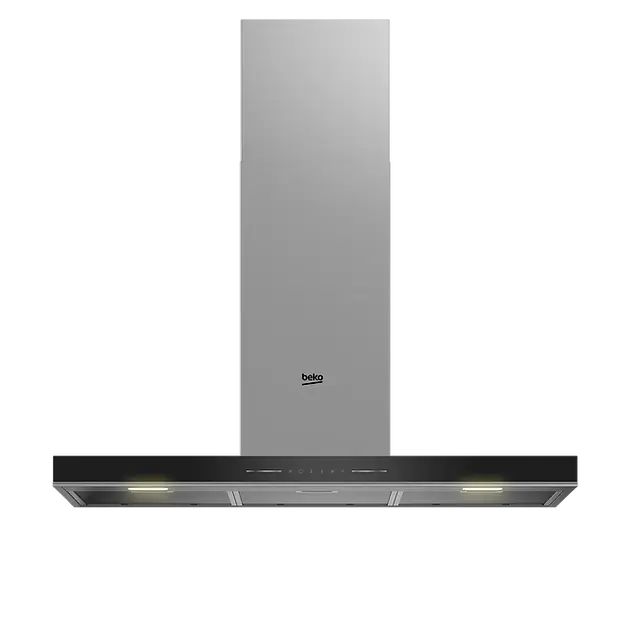 Beko 90cms T-Shape Hood Stainless Steel SKU: BHCB96641BBHS