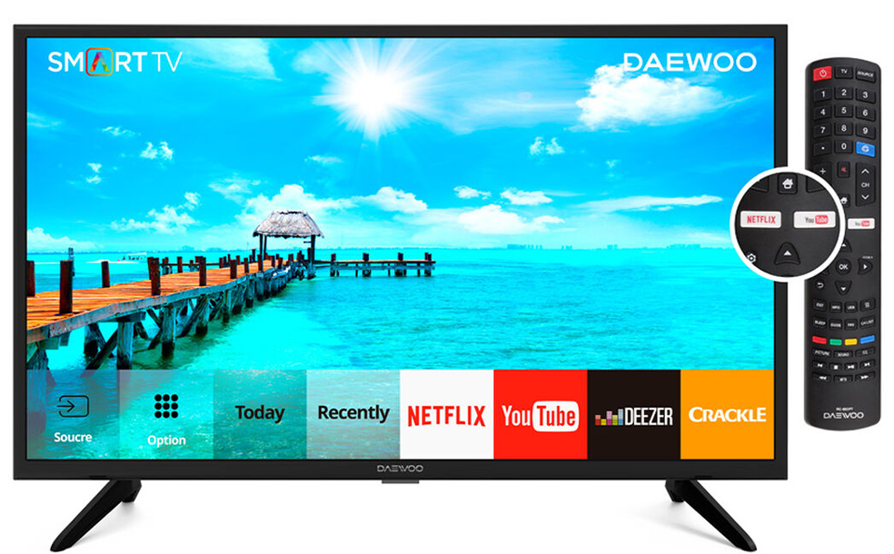 Daewoo TV 75 in 4K HDR Google Android DAE-75DM74UA