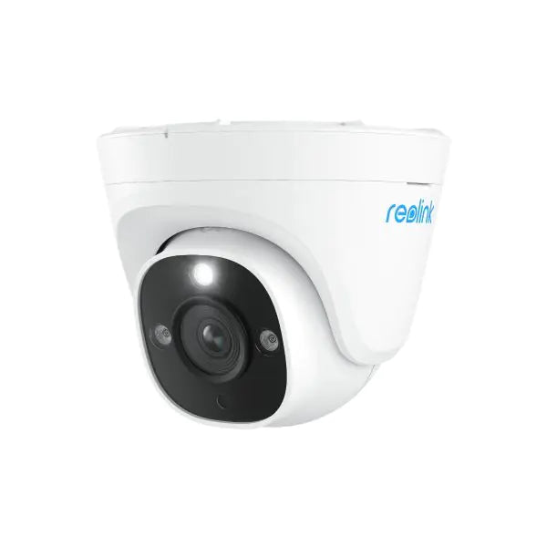 Reolink P344 RLC-1224A - Smart 12MP PoE Dome Camera, Person/Vehicle/Pet Alerts, Color Night Vision, Two-Way Audio