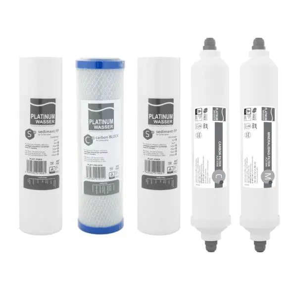 Platinum Wasser Cartridge Replacement Set - SETULTRA5