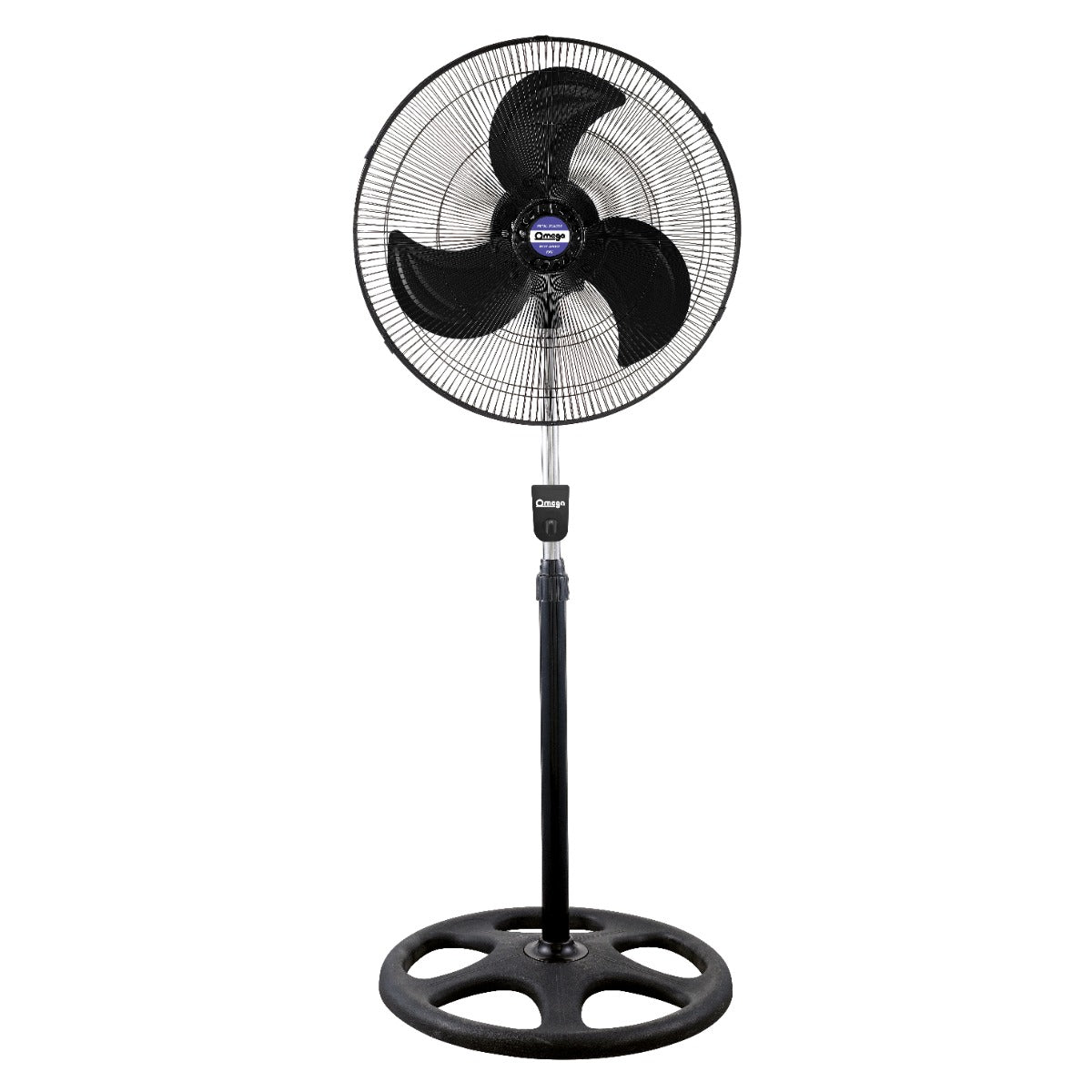 Omega 18″ Stand Fan 55W Adjustable Height 3 Speed – ZIFFA
